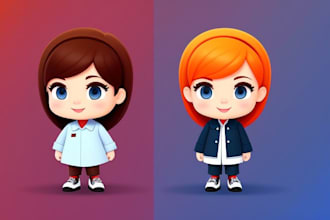 design cartoon character or mascot avatar of you