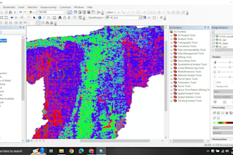 digitize geographical data using gis and make maps