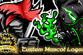 design gaming mascot logo