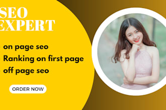 mannual monthly full page seo of your website and audit
