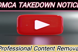 remove illegal pirated infringing contentand copyright from youtube under dmca