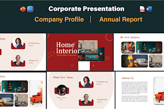 design redesign company presentation business annual report corporate proposal