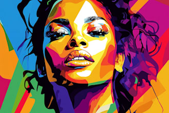make awesome wpap pop art portrait