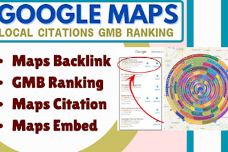 do 350 uae usa local citations gmb google maps directory submission SEO ranking