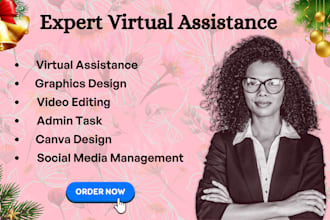 be swift personal virtual assistant social media manager canva graphics designer