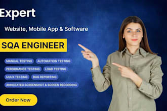 do professional manual and automation QA