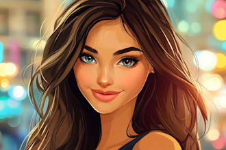 draw vector portrait from your photo