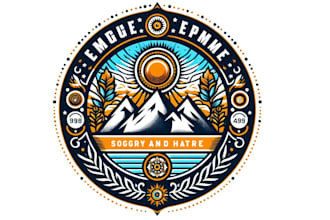 do retro badge, patch, emblem and vintage logo