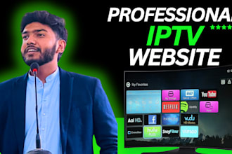 design professional iptv website for you
