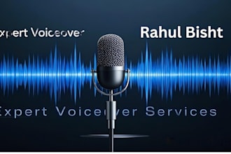 professional deep voice narration and storytelling in hindi and english
