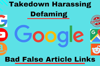 remove mugshots articles,bad news,negative,google on false