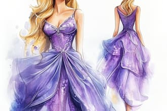 draw fashion illustration and sketch