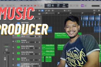 be your music producer, pop, rock, edm and rnb