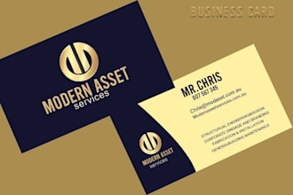 design business cards for individuals and companies