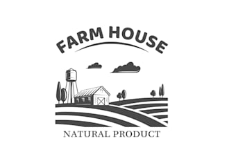 design a hipster container hydroponic farming logo in 1 day