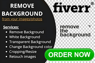 remove background from image, white or transparent, resize photo