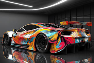 do car wrap design and vehicle wrap design