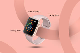 design and develop a custom watch face poster