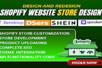 build a high converting shopify dropshipping store with winning products