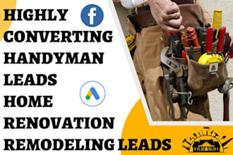 generate handyman leads painting leads home renovation leads plastering leads