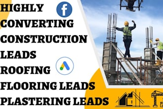 generate construction leads roofing leads flooring leads plumbing leads