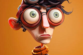 draw cartoon avatar, cartoon character, caricature