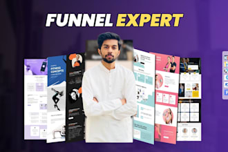 design sales funnels, landing pages in kartra and clickfunnels