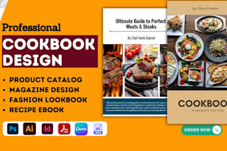 ghostwrite edit cookbook, recipe book, ebook meal plan, recipe design kdp upload