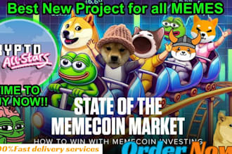 do a crypto, nft minting website, landing page, smart contract with promotion