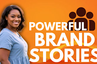 write about us page or brand story for your business
