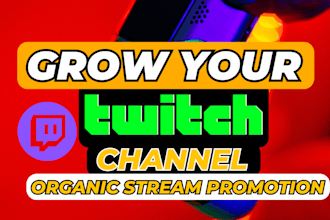 do twitch promotion to bring live twitch viewers