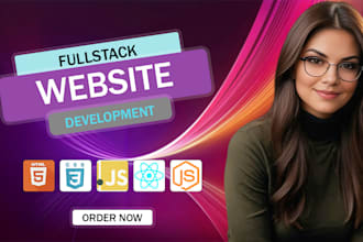 build or rebuild your custom full stack website or app with frontend and backend