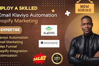 set up klaviyo flows and email marketing to boost shopify sales