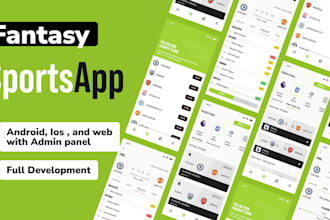 fantasy sport app, crypto sport app, tournament app, bet app, sport bet app