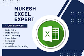 data analysis, clean, split, format, marging, excel data,