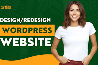 build a responsive wordpress website design or redesign