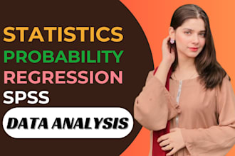 do business statistics, probability, regression analysis, spss data analysis