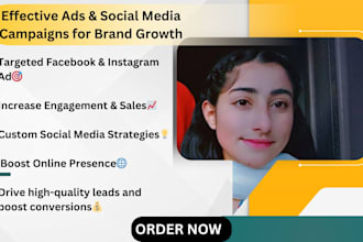 run effective ads and social media campaigns for brand growth