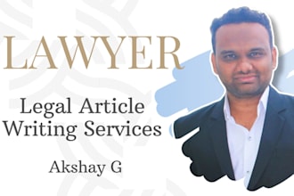 write legal blogs and legal articles for your law firm