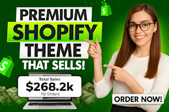 install any premium shopify themes like prestige,focal,impact