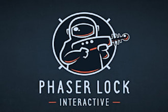 make wonderful phaser lock interactive logo