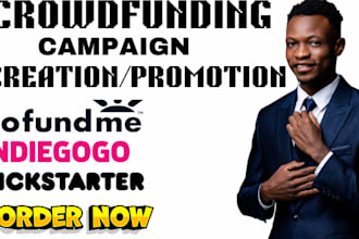 do crowdfunding campaign creation and promotion,  project and donation based