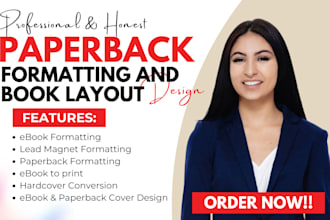 do proofreading, ebook formatting, sci fiction, literary fiction, cook books