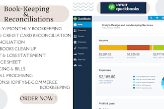 do weekly reconciliation and bookkeeping in accounting software