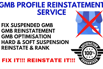 fix suspended gmb profile, reinstate google my business profile suspension