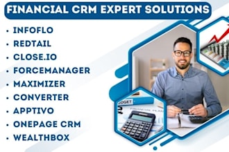 forcemanager infoflo closeio financial CRM automation maximizer apptivo onepage