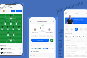 develop tournament app fantasy football fantasy sport app