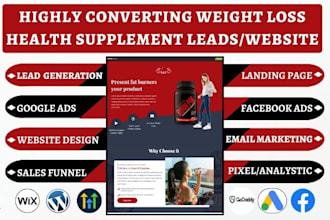 generate weight loss health supplement semaglutide leads nutraceuticals website