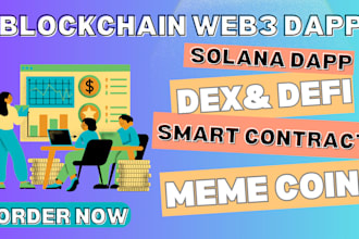 do web3 dapp, ethereum, smart contracts nft, tokenomics, and game development