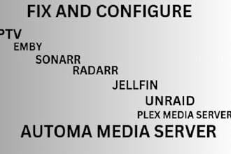 complex and setup, plex media server, jellyfin, emby, jackett, sonarr, radarr